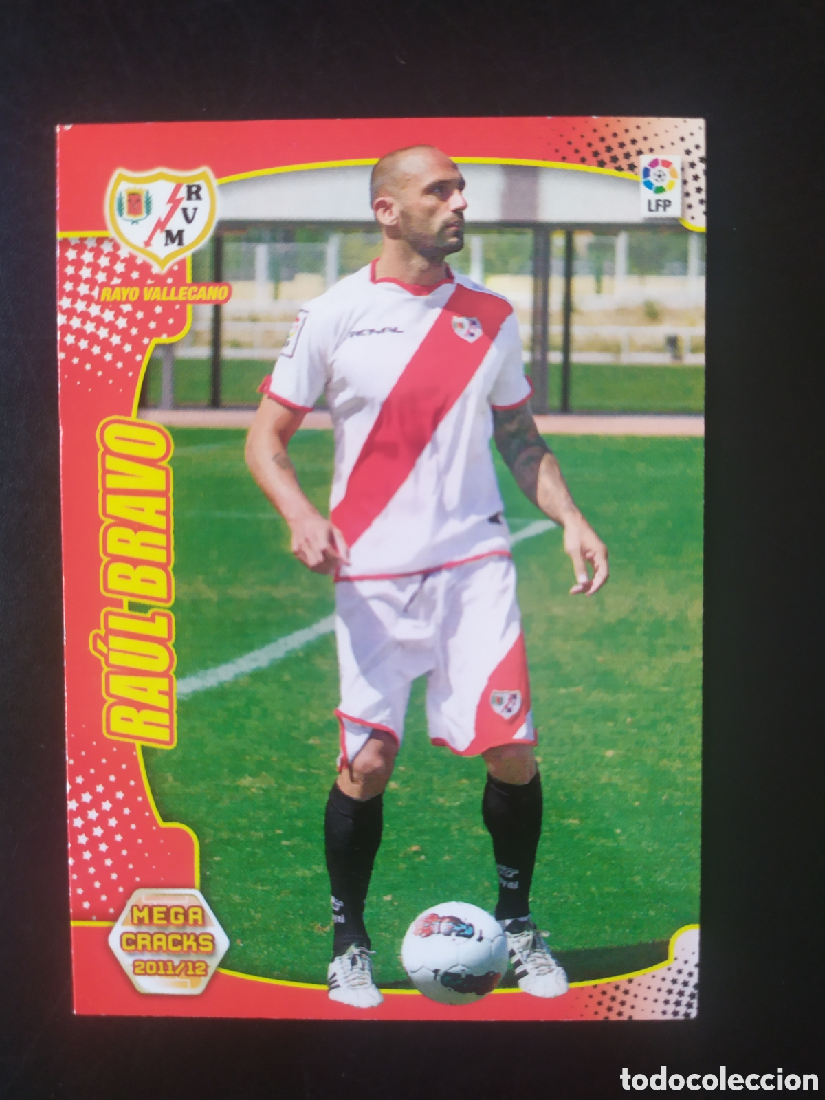 Cromos de F&uacute;tbol: Megacracks 2011 2012 11 12 panini Ra&uacute;l Bravo fichaje n&ordm; 443 bis Rayo Vallecano