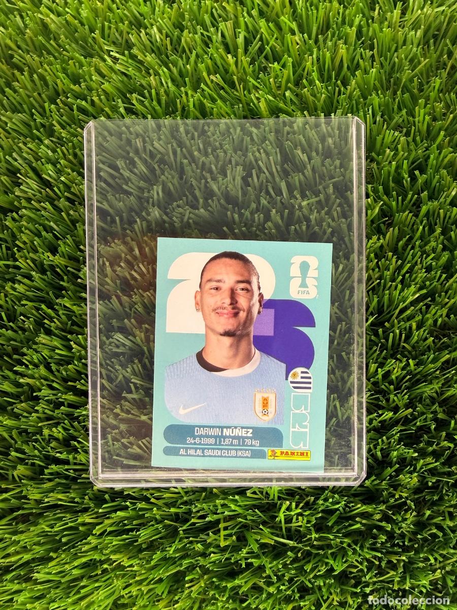 Cromos de F&uacute;tbol: N&ordm; URU17 Darwin N&uacute;&ntilde;ez Uruguay Mundial 2026 Stickers