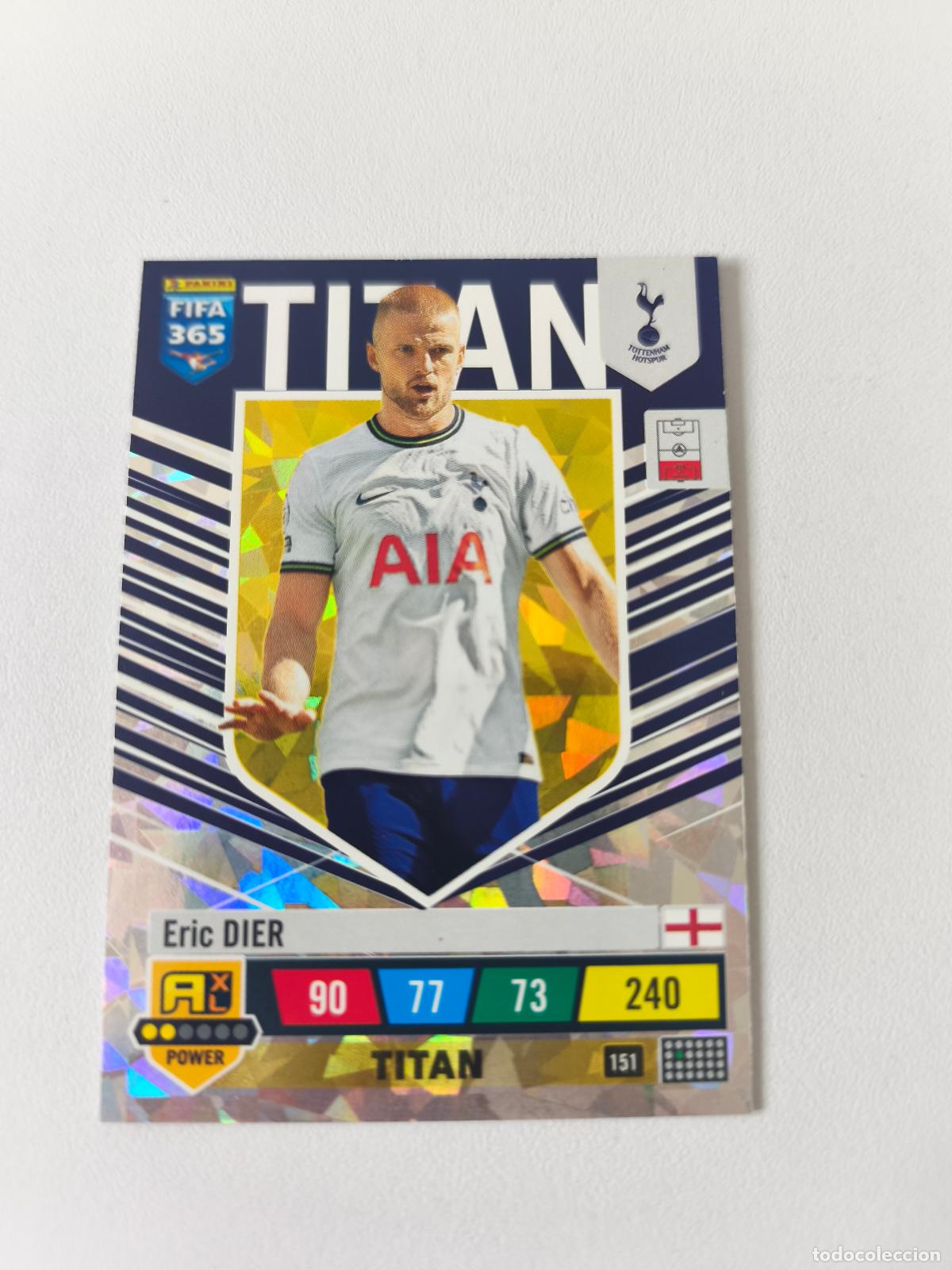 Figurine di Calcio: FIFA 365 ADRENALYN XL 2023 ERIC DIER TITAN 151 ALB FIFA