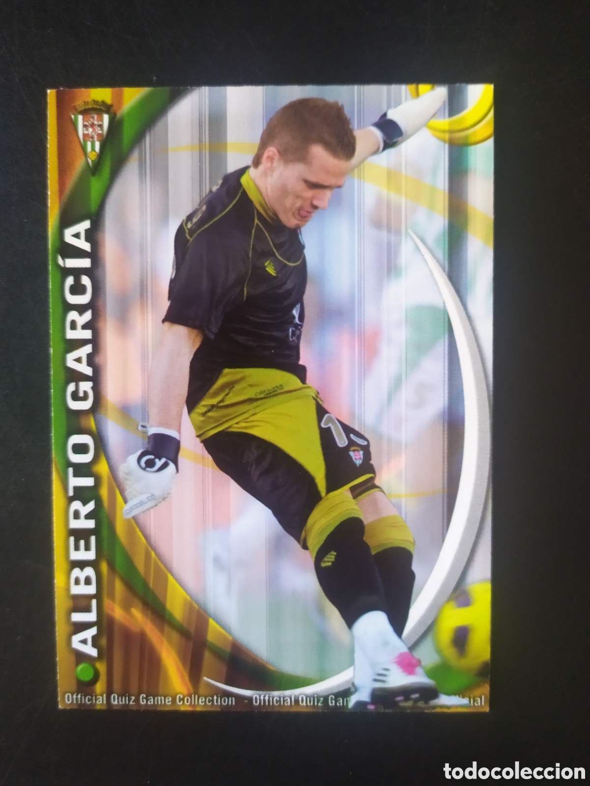 Figurine di Calcio: Mundicromo fichas Liga 2010 2011 10 11 Alberto Garc&iacute;a n&deg; 1272 C&oacute;rdoba