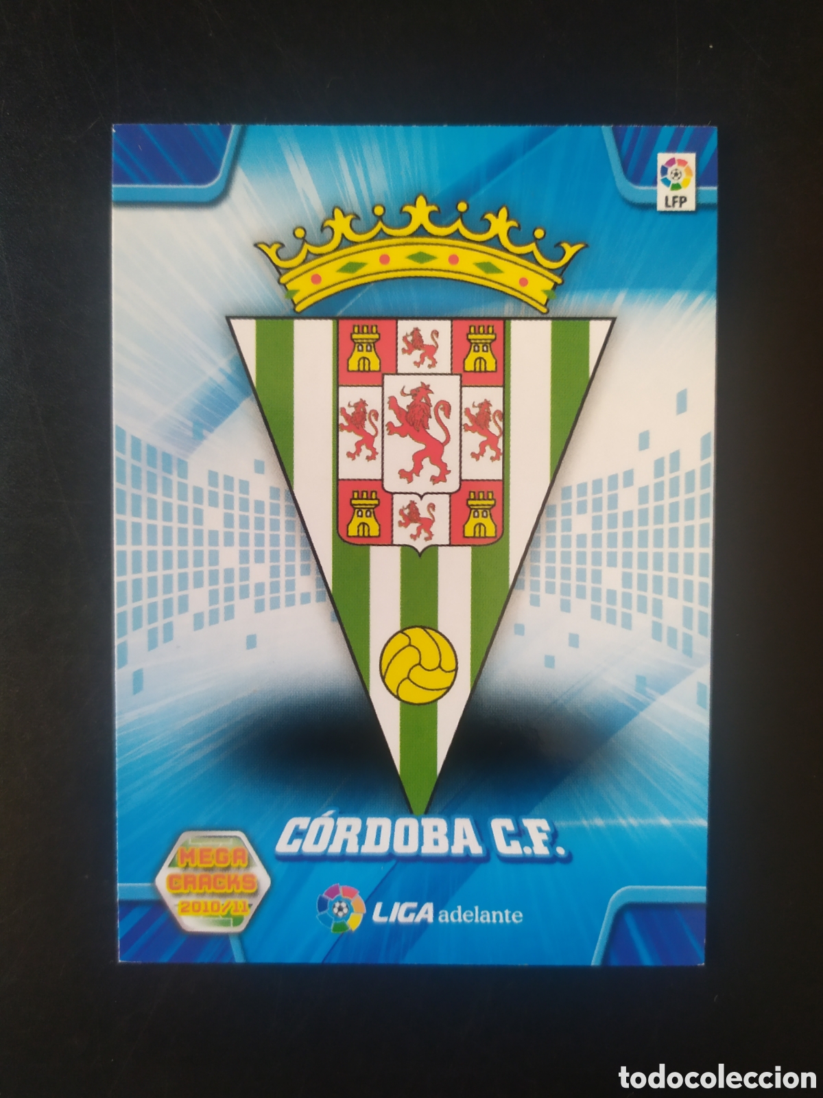 Cromos de Futebol: Megacracks 2010 2011 10 11 panini escudo n&deg; 424 C&oacute;rdoba