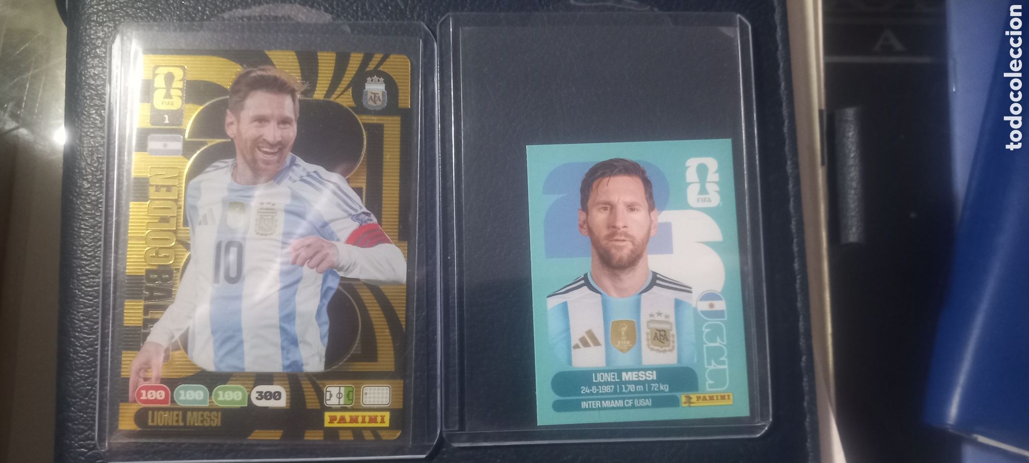 Cromos de Futebol: LOTE 2 CROMOS MESSI USA 2026