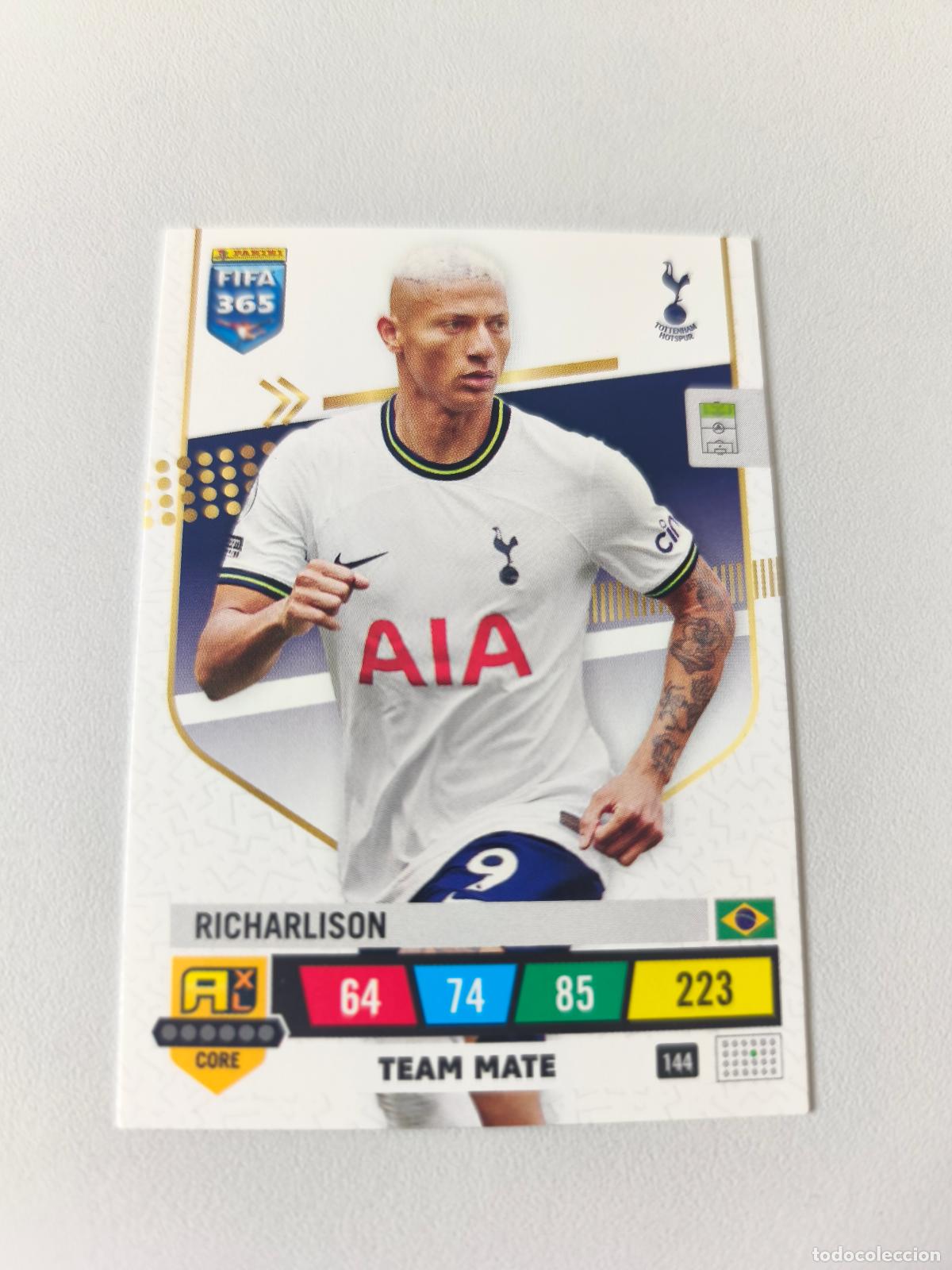 Cromos de Futebol: FIFA 365 ADRENALYN XL 2023 RICHARLISON 144 ALB FIFA