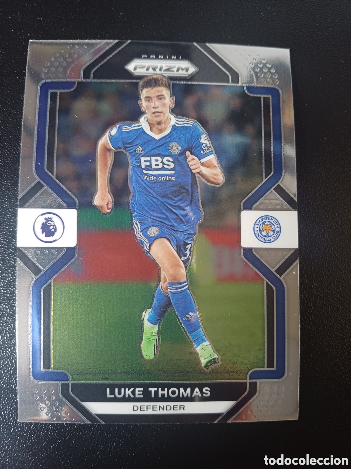 Cromos de Futebol: #102 LUKE THOMAS LEICESTER CITY PANINI PRIZM PREMIER LEAGUE 2022-23