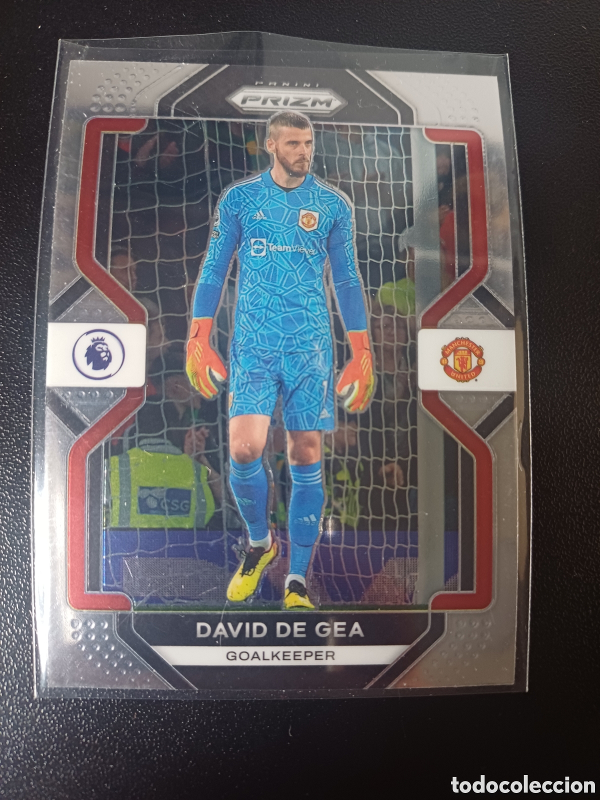 Cromos de F&uacute;tbol: #085 DAVID DE GEA MANCHESTER UNITED PANINI PRIZM PREMIER LEAGUE 2022-23