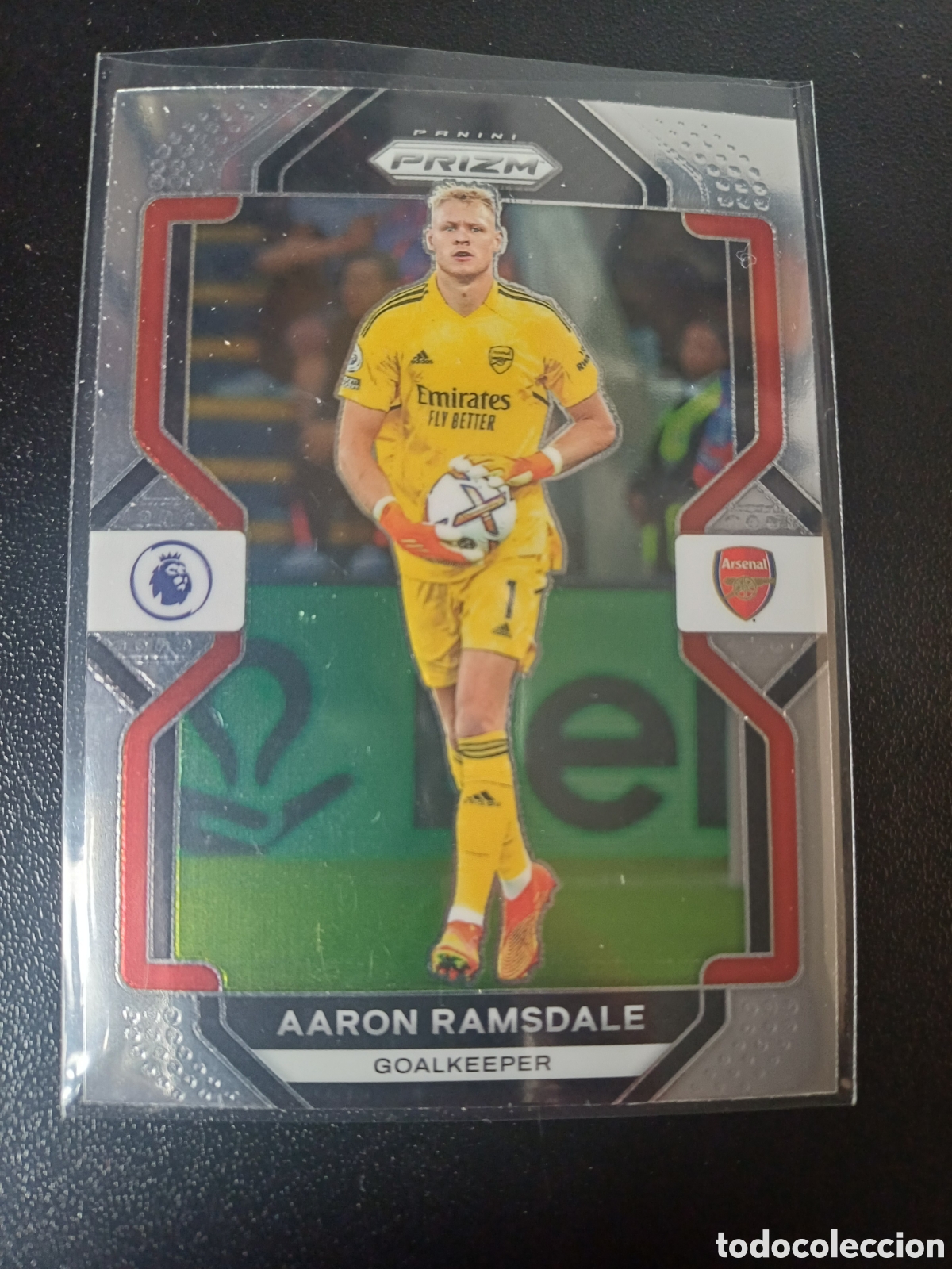 Cromos de F&uacute;tbol: #160 AARON RAMSDALE ARSENAL PANINI PRIZM PREMIER LEAGUE 2022-23