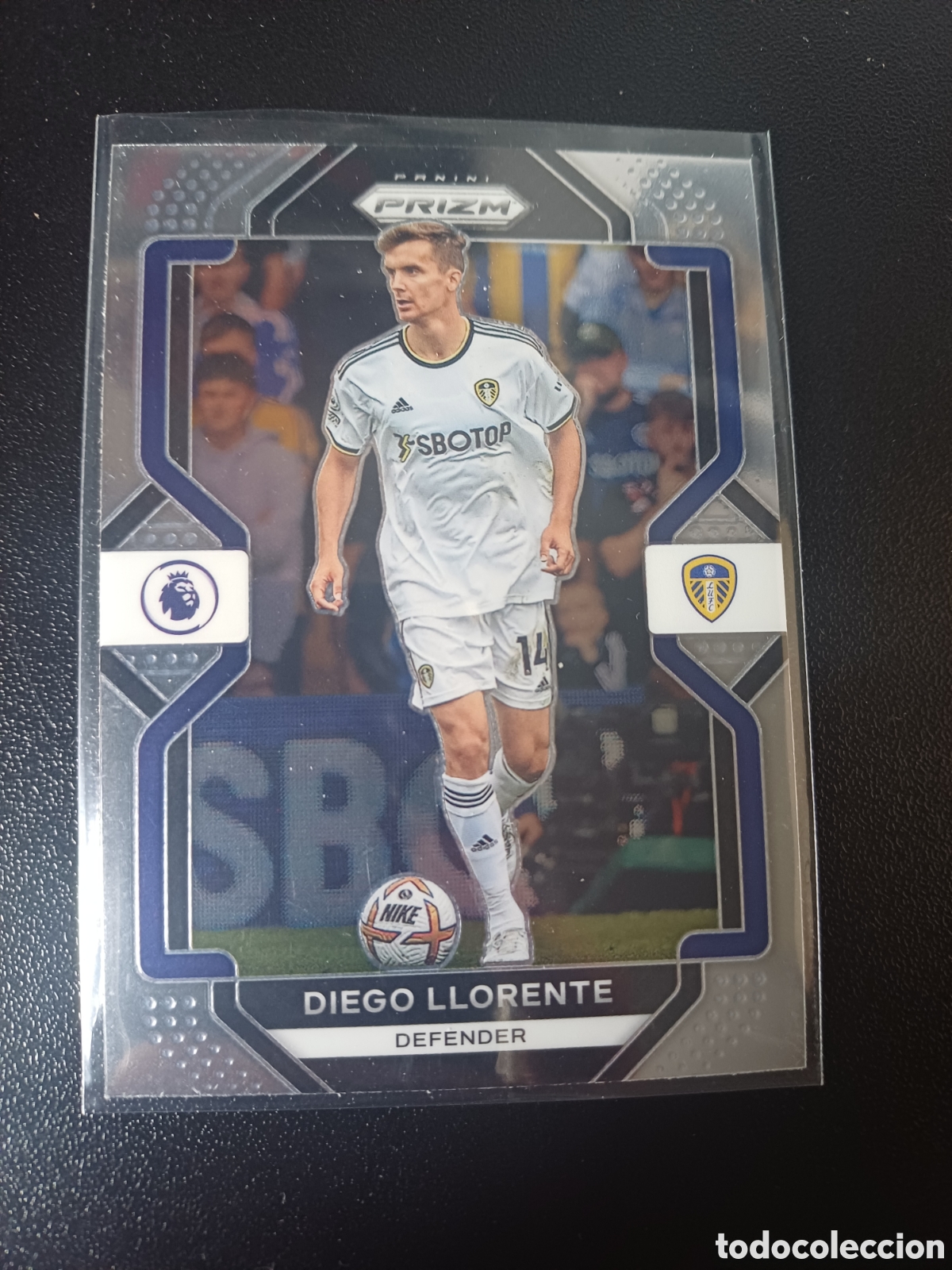 Cromos de F&uacute;tbol: #264 DIEGO LLORENTE LEEDS UNITED PANINI PRIZM PREMIER LEAGUE 2022-23