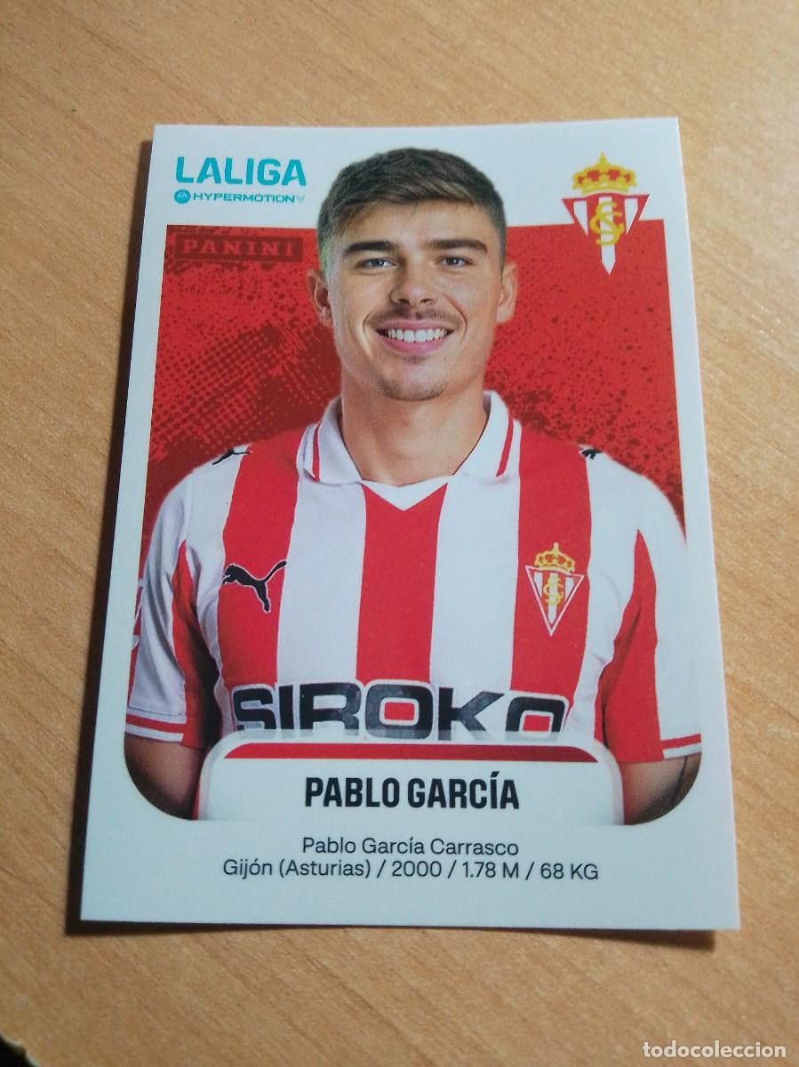 Cromos de F&uacute;tbol: 372 PABLO GARCIA DEL SPORTING DE GIJON 2&ordf; DIVISION HYPERMOTION 25 26 PANINI 2025 2026 NUEVO