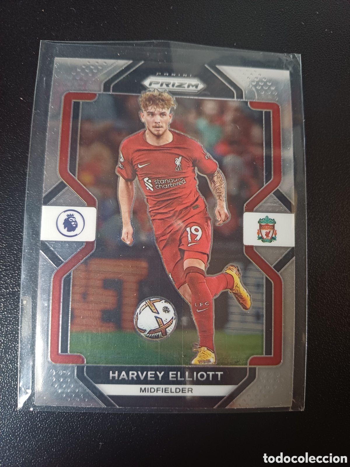 Cromos de Futebol: #184 HARVEY ELLIOT LIVERPOOL FC PANINI PRIZM PREMIER LEAGUE 2022-23