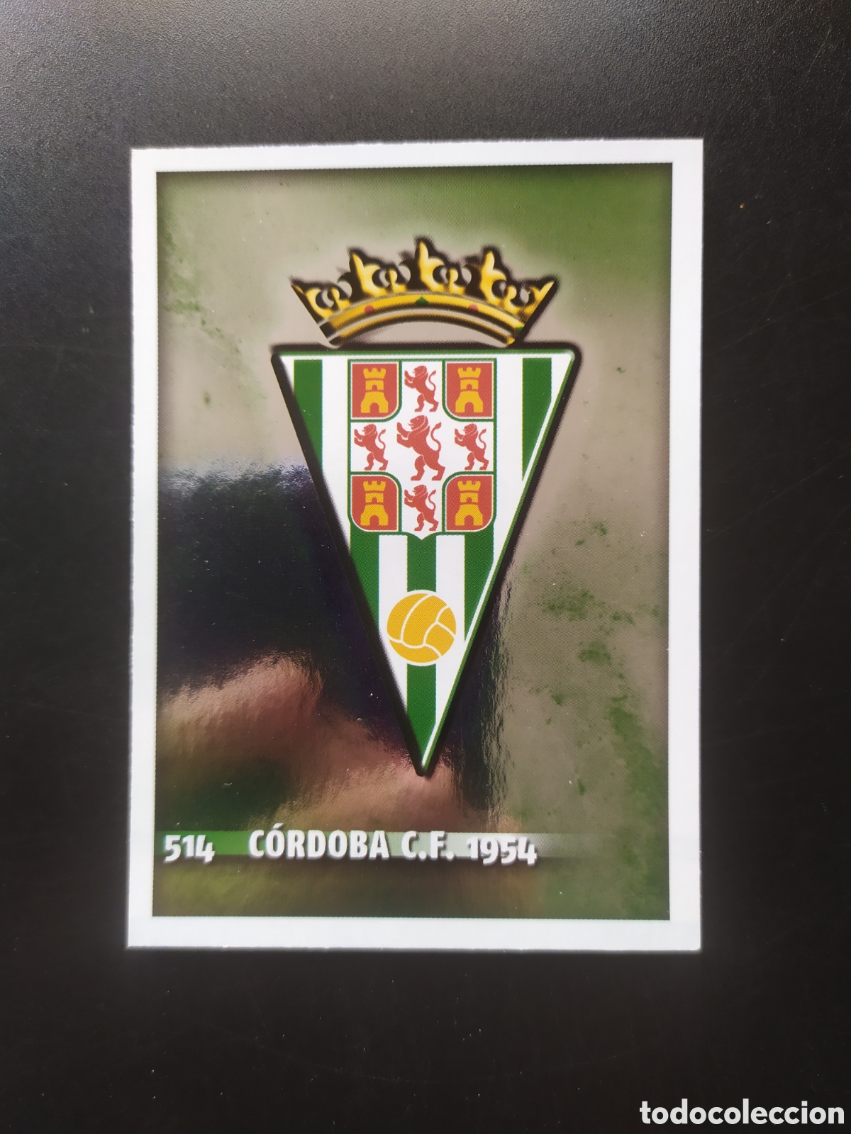Cromos de F&uacute;tbol: Mundicromo fichas Liga 2014 2015 14 15 escudo n&deg; 514 C&oacute;rdoba