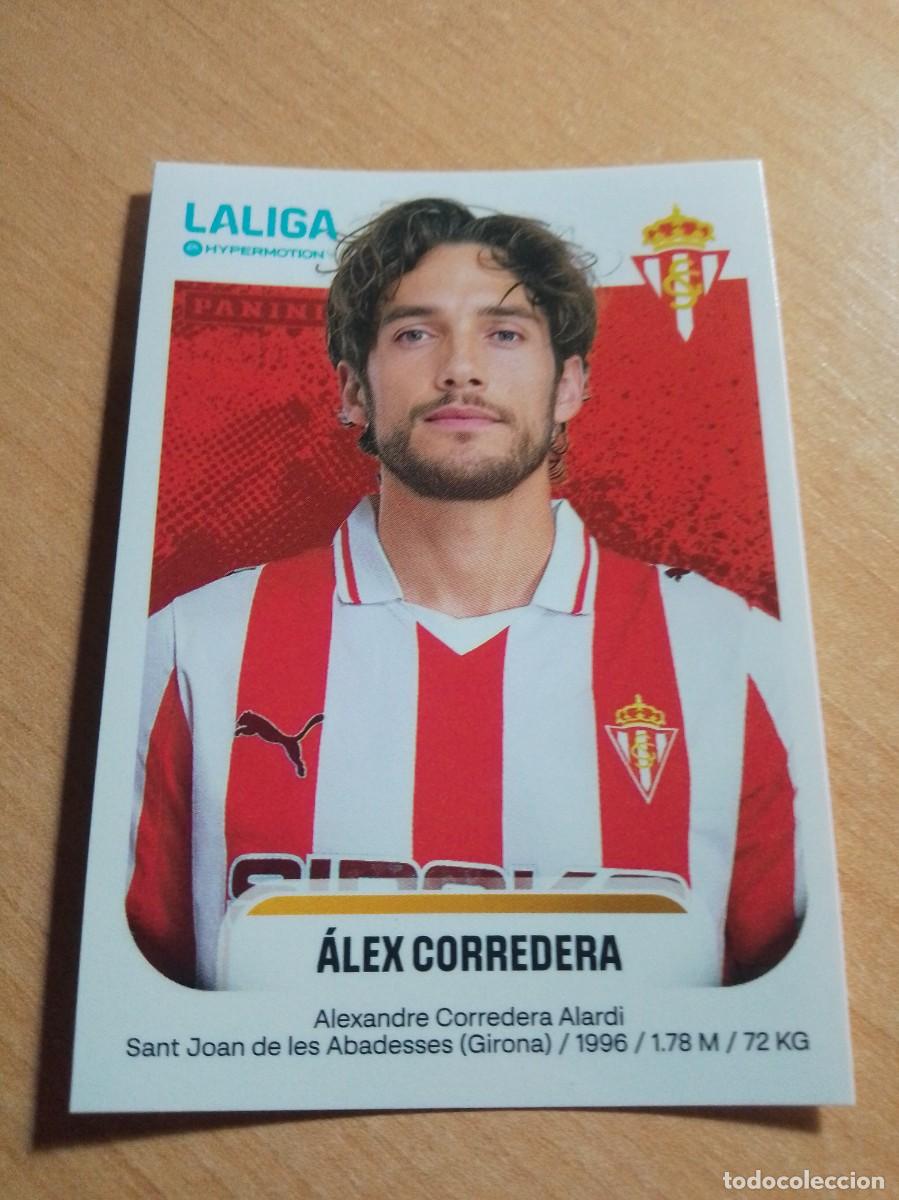 Cromos de F&uacute;tbol: 375 ALEX CORREDERA DEL SPORTING DE GIJON 2&ordf; DIVISION HYPERMOTION 25 26 PANINI 2025 2026 NUEVO