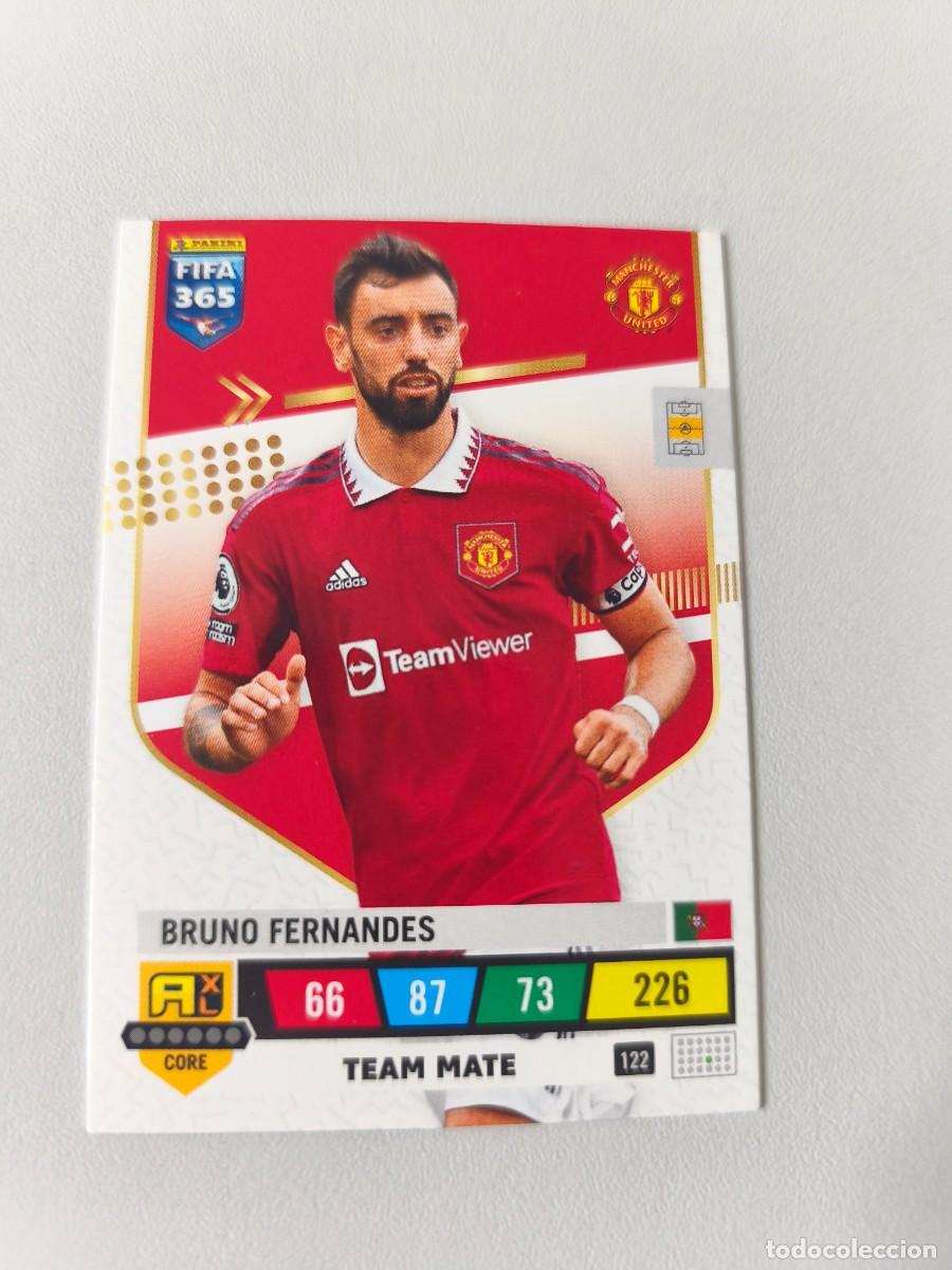 Cromos de F&uacute;tbol: FIFA 365 ADRENALYN XL 2023 BRUNO FERNANDES 122 ALB FIFA