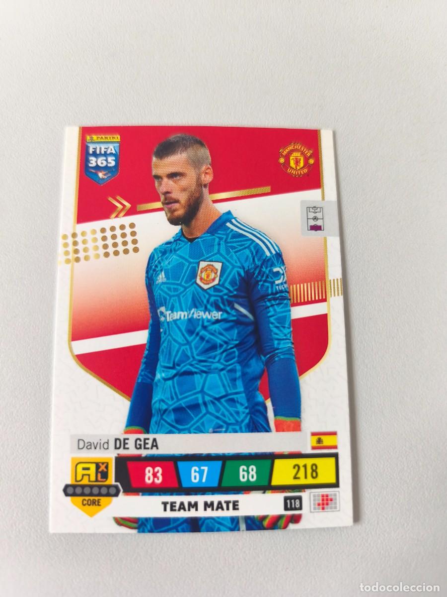 Fu&szlig;ball-Sticker: FIFA 365 ADRENALYN XL 2023 DAVID DE GEA 118 ALB FIFA