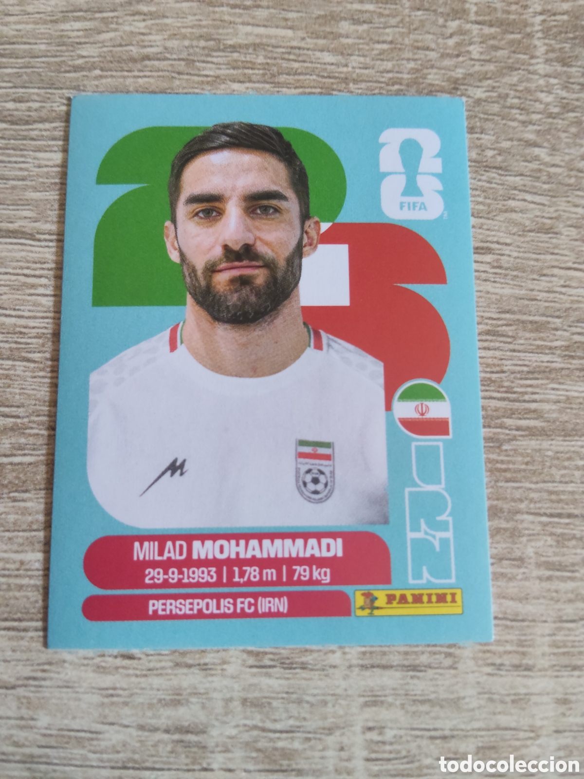 Football Stickers: Panini mundial 2026 IRN 5 Milad Mohammadi Ir&aacute;n