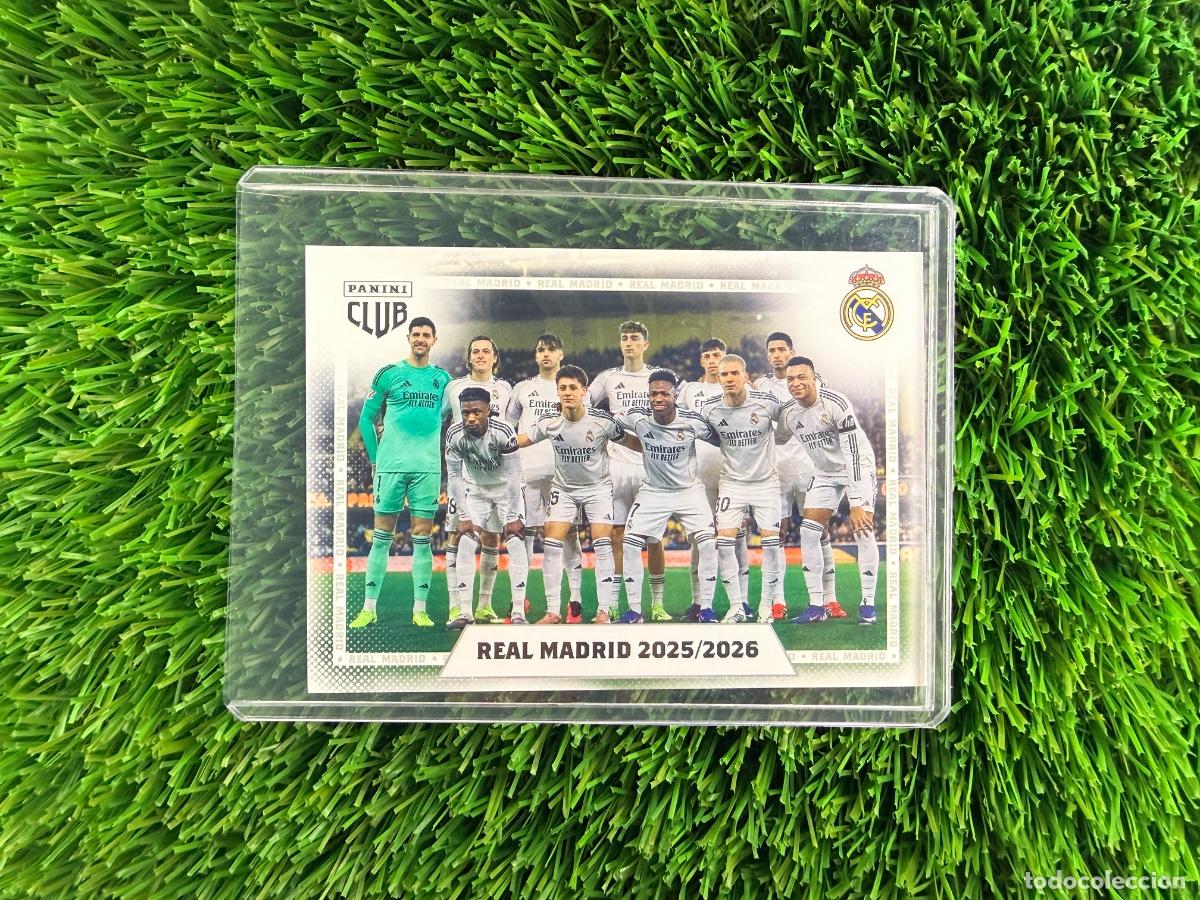 Cromos de F&uacute;tbol: N&ordm; 2 Plantilla Real Madrid CF ADN Panini Club Real Madrid CF 25 26