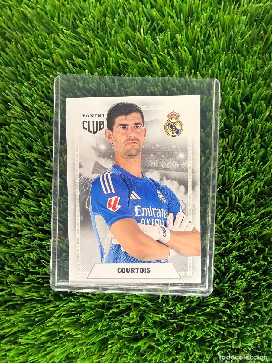 Figurine di Calcio: N&ordm; 6 Courtois ADN Real Madrid CF Panini Club Real Madrid CF 25 26