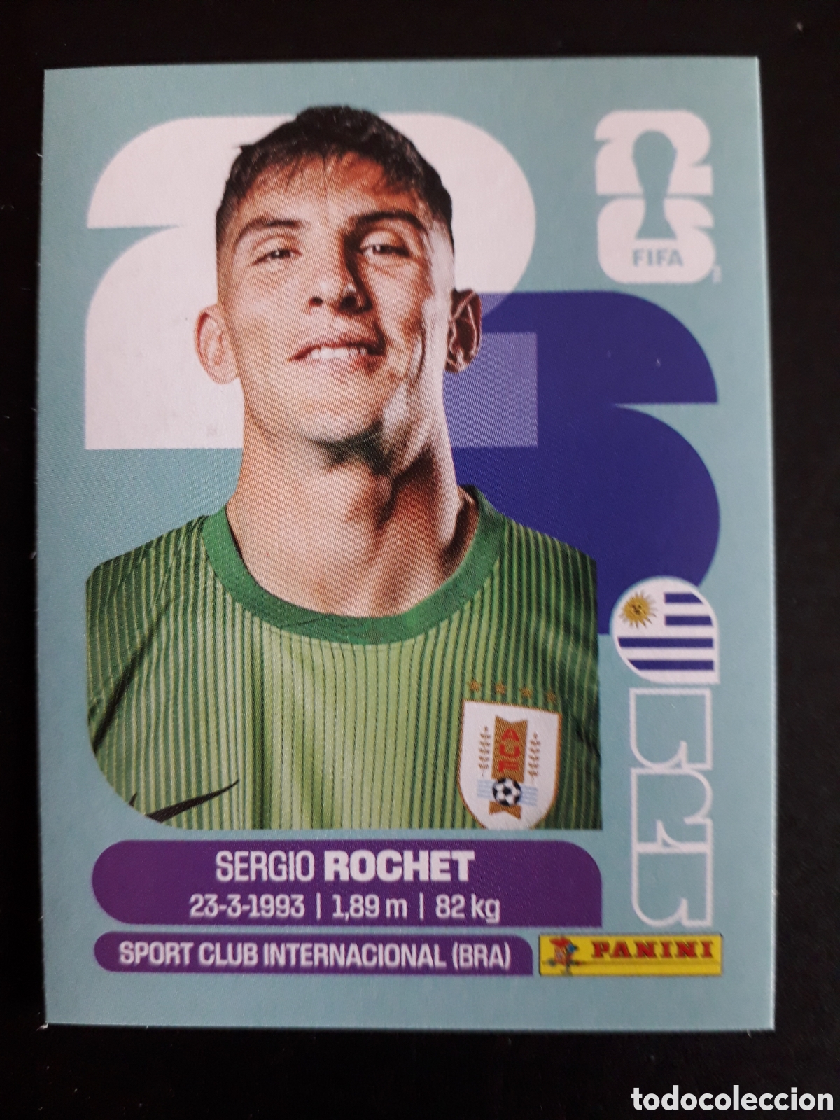 Cromos de F&uacute;tbol: ROCHET URUGUAY URU 2 MUNDIAL F&Uacute;TBOL 2026 FIFA WORLD CUP PANINI SIN PEGAR PEDIDO M&Iacute;NIMO 3&euro;
