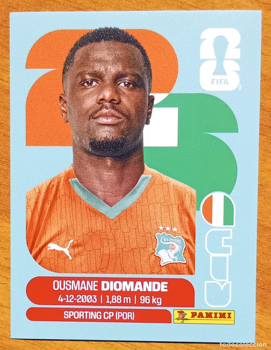 Cromos de F&uacute;tbol: Figurina Panini 2026 Cromo World Cup Usa Mundial 2026 Ousmane Diomande Ivory Coast n CIV 9