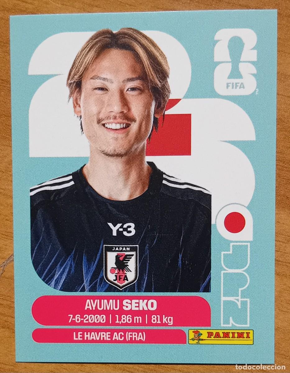 Cromos de F&uacute;tbol: Figurina Panini 2026 Cromo World Cup Usa Mundial 2026 Ayumu Seko Japan n JPN 4