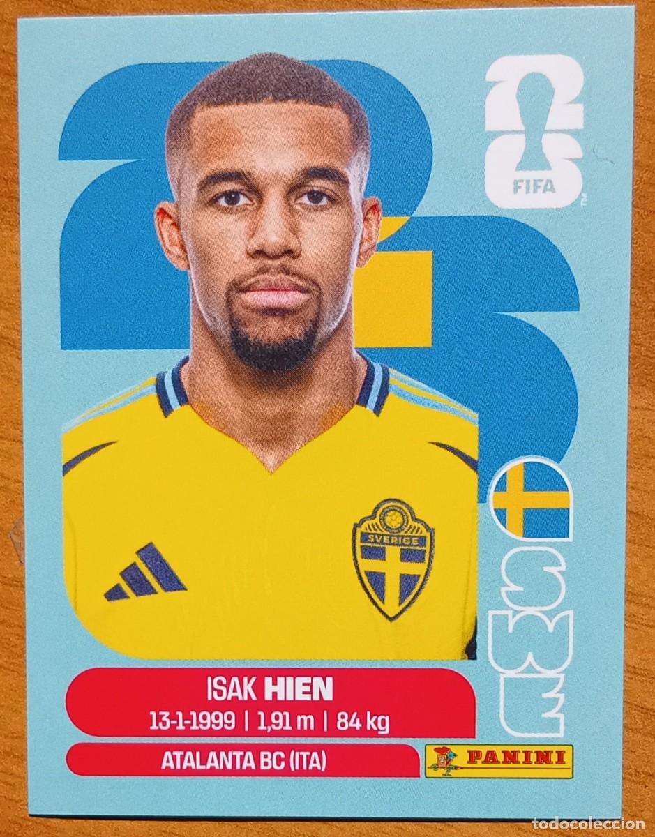 Cromos de F&uacute;tbol: Figurina Panini 2026 Cromo World Cup Usa Mundial 2026 Isak Hien Sweden n SWE 3