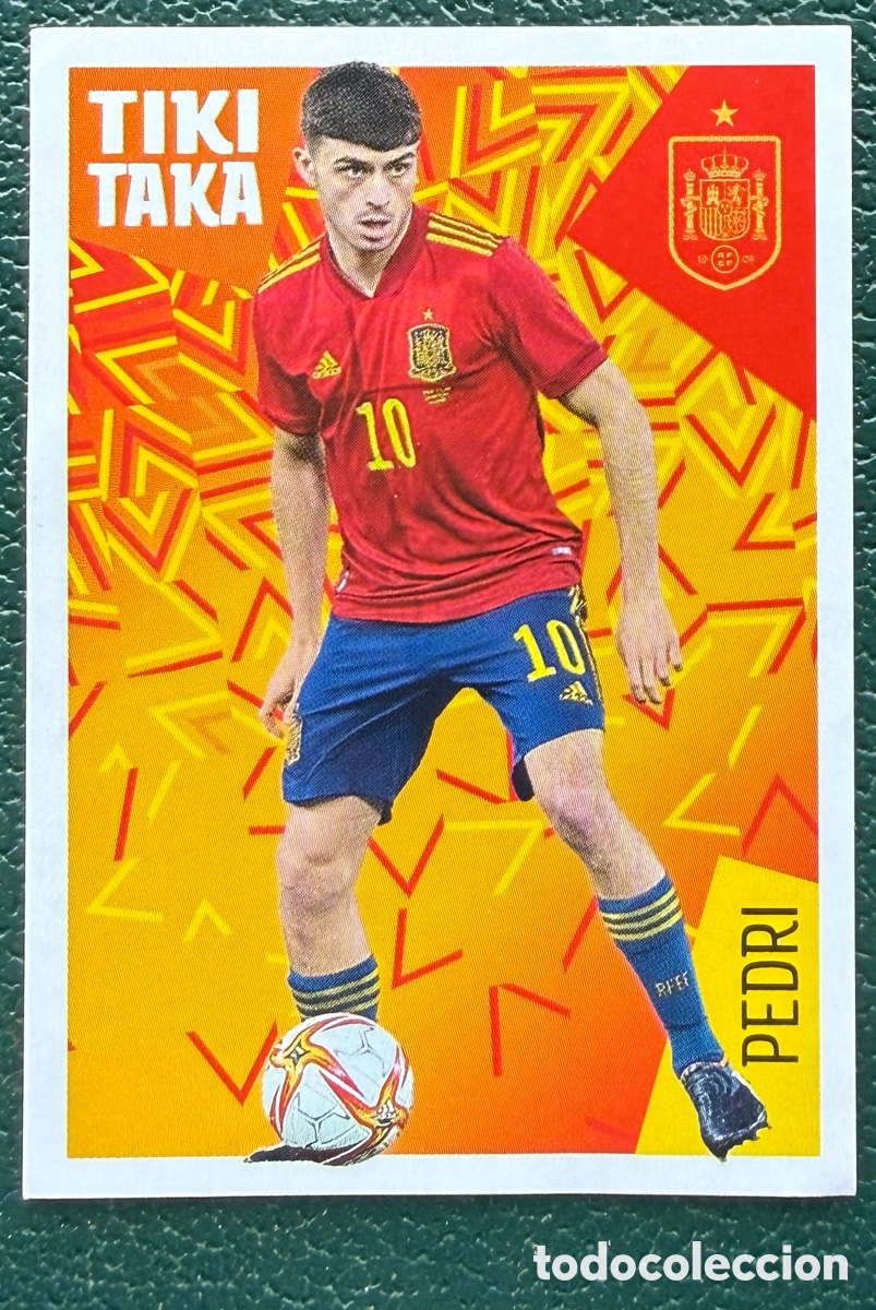 Football Stickers: 31 PEDRI COLECCI&Oacute;N OFICIAL SELECCI&Oacute;N ESPA&Ntilde;OLA 2022 CARREFOUR PANINI LOS IDOLOS DE LA ROJA