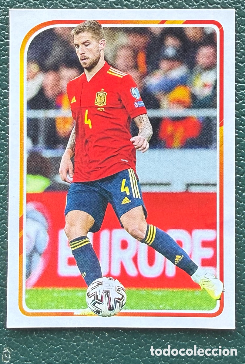 Cromos de F&uacute;tbol: 35 I&Ntilde;IGO COLECCI&Oacute;N OFICIAL SELECCI&Oacute;N ESPA&Ntilde;OLA 2021 CARREFOUR PANINI EL ALBUM DE LA SELECCION