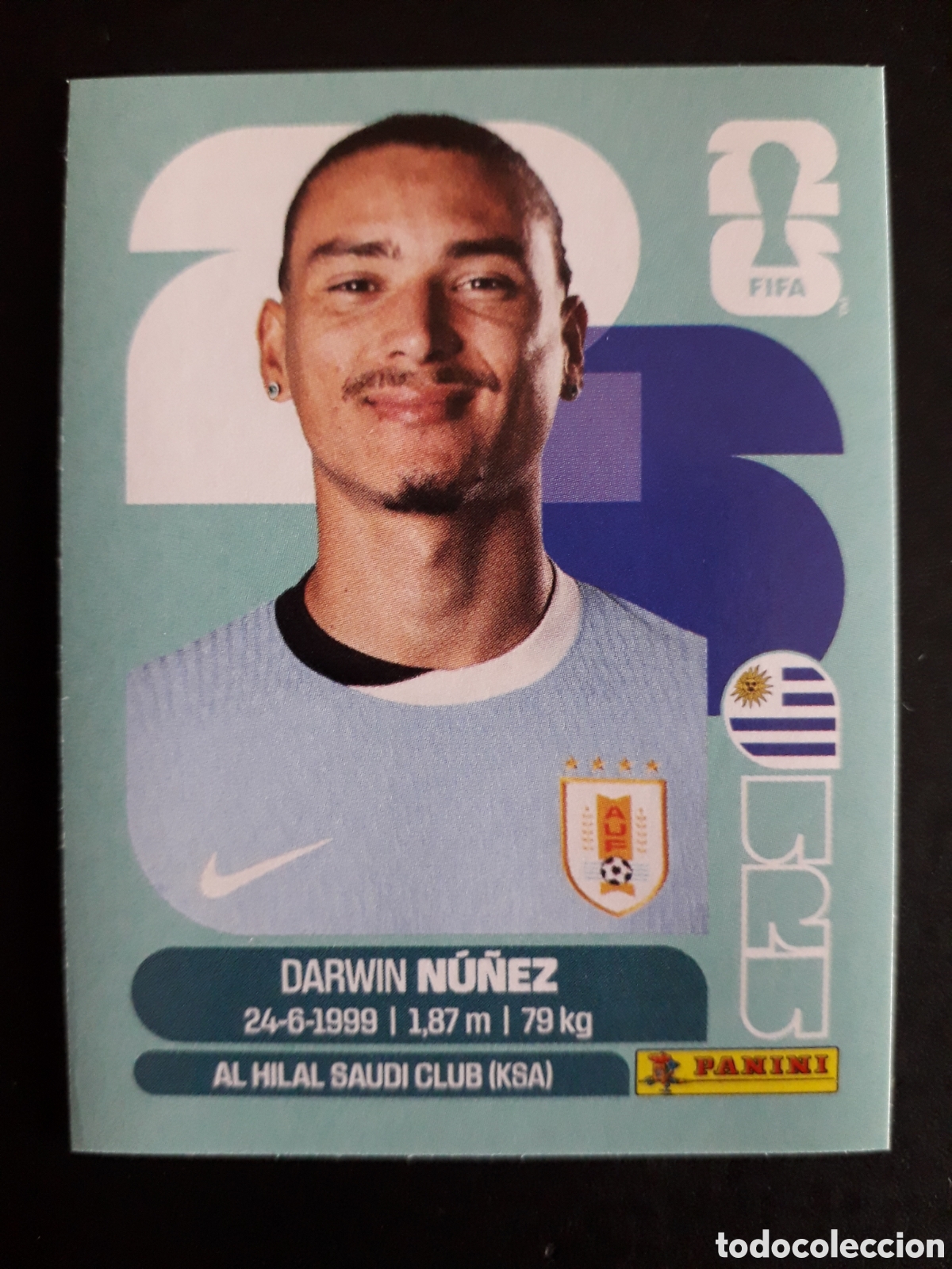 Football Stickers: N&Uacute;&Ntilde;EZ URUGUAY URU 17 MUNDIAL F&Uacute;TBOL 2026 FIFA WORLD CUP PANINI SIN PEGAR PEDIDO M&Iacute;NIMO 3&euro;