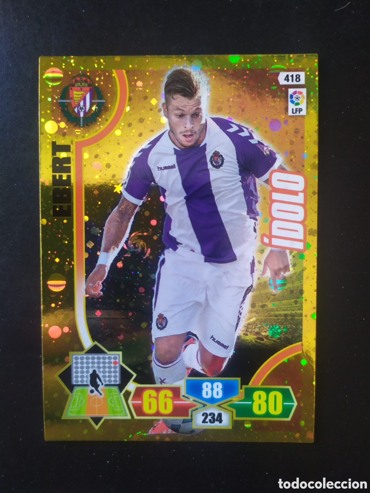 Football Stickers: Adrenalyn 2013 2014 13 14 panini Ebert idolo n&deg; 418 Valladolid