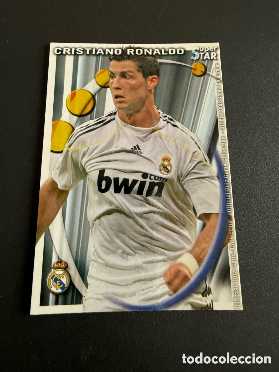Football Stickers: MUNDICROMO 2011. n 052. CRISTIANO RONALDO. Super Star. Mate Liso