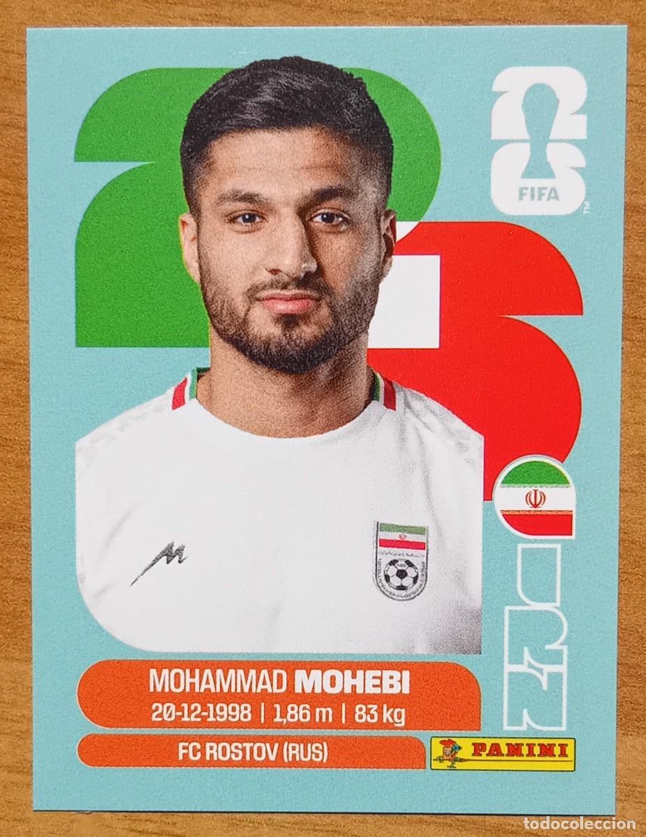 Football Stickers: Figurina Panini 2026 Cromo World Cup Usa Mundial 2026 Mohammad Mohebi Iran n IRN 16