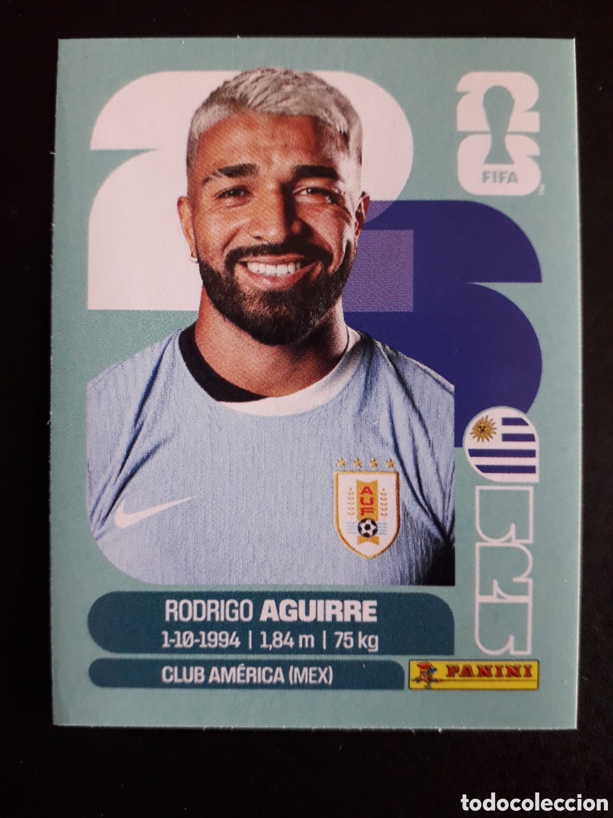Football Stickers: AGUIRRE URUGUAY URU 19 MUNDIAL F&Uacute;TBOL 2026 FIFA WORLD CUP PANINI SIN PEGAR PEDIDO M&Iacute;NIMO 3&euro;
