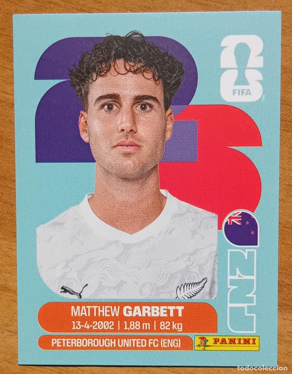 Football Stickers: Figurina Panini 2026 Cromo World Cup Usa Mundial 2026 Matthew Garbett New Zeland n NZL 14