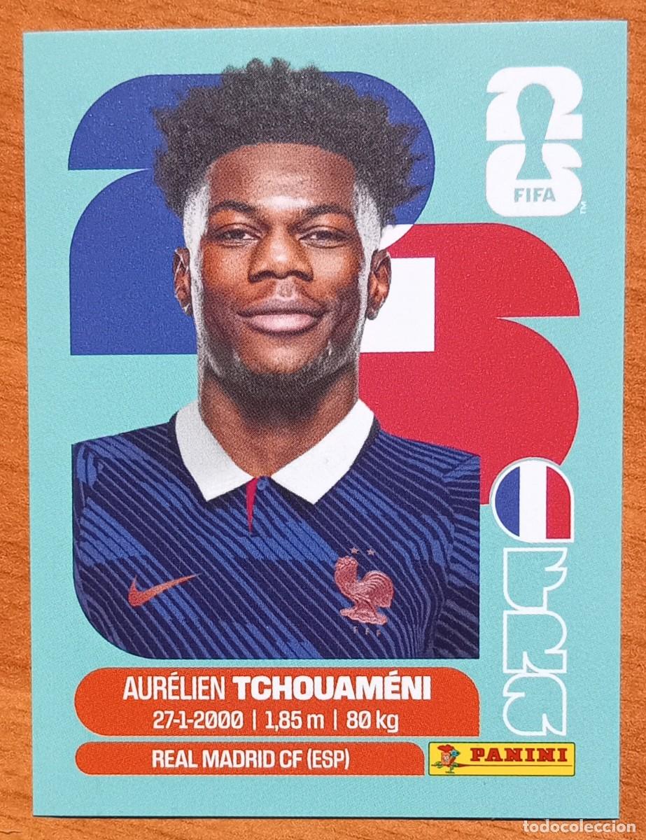 Cromos de F&uacute;tbol: Figurina Panini 2026 Cromo World Cup Usa Mundial 2026 Aurelien Tchouameni France n FRA 9