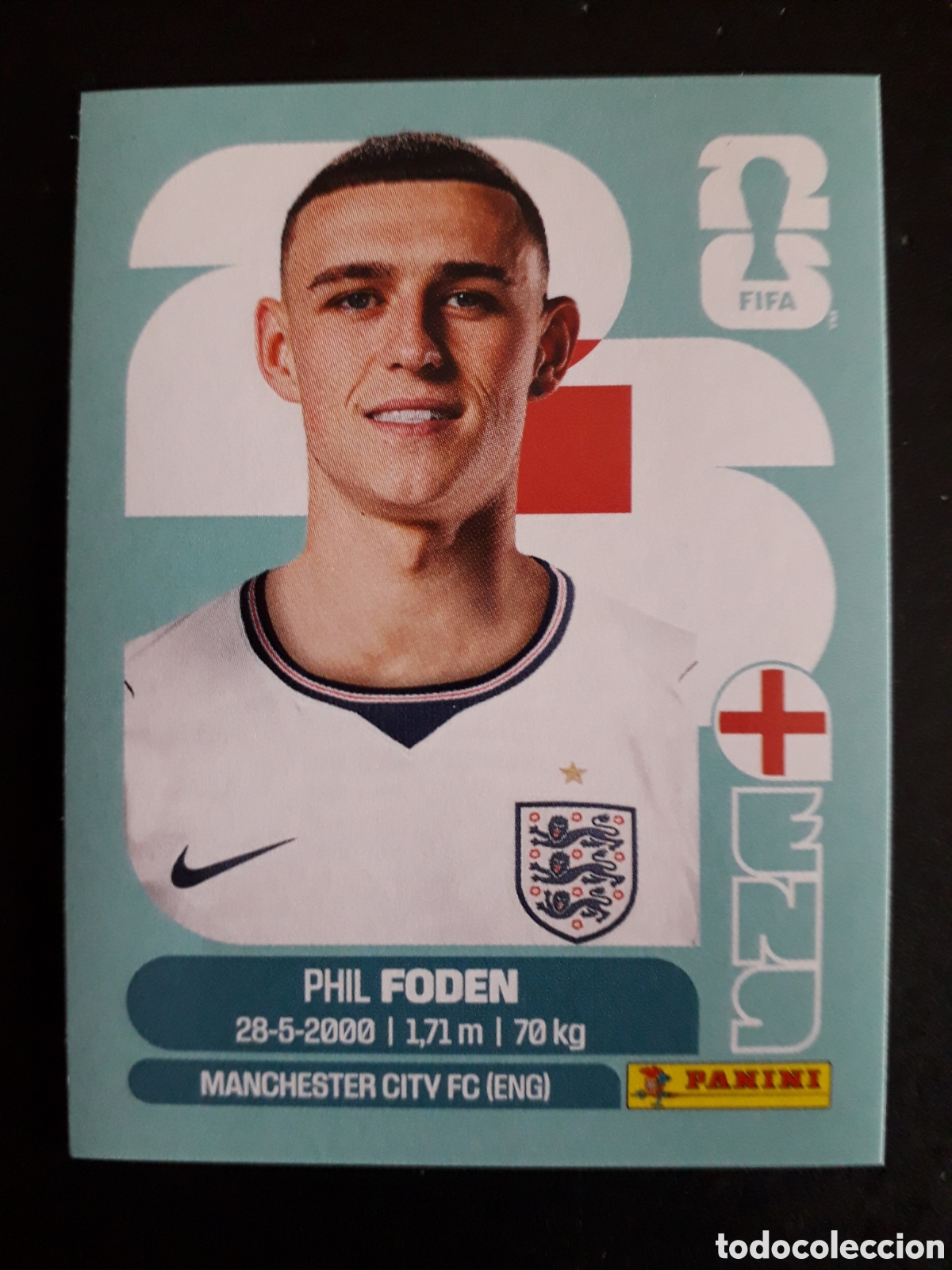 Cromos de F&uacute;tbol: FODEN INGLATERRA ENG 16 MUNDIAL F&Uacute;TBOL 2026 FIFA WORLD CUP PANINI SIN PEGAR PEDIDO M&Iacute;NIMO 3&euro;