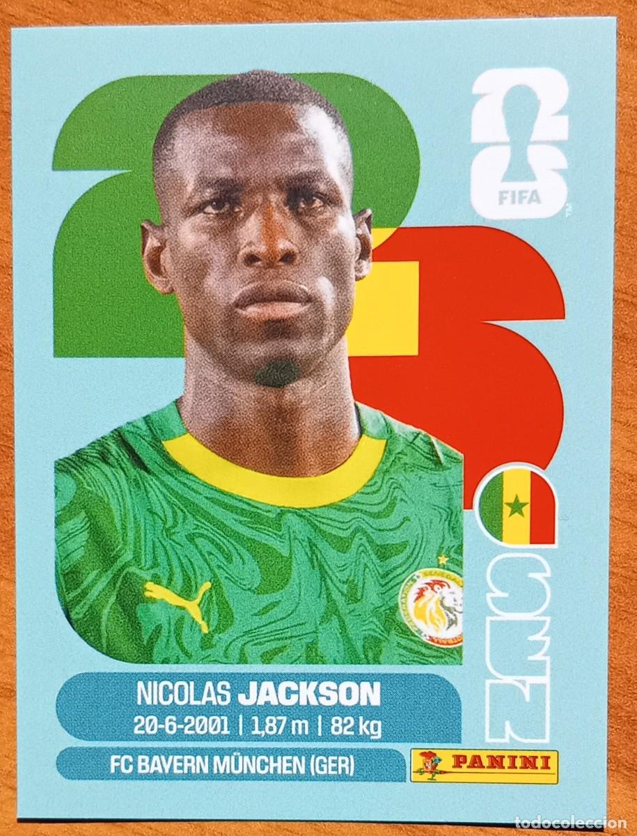 Cromos de F&uacute;tbol: Figurina Panini 2026 Cromo World Cup Usa Mundial 2026 Nicolas Jackson Senegal n SEN 19