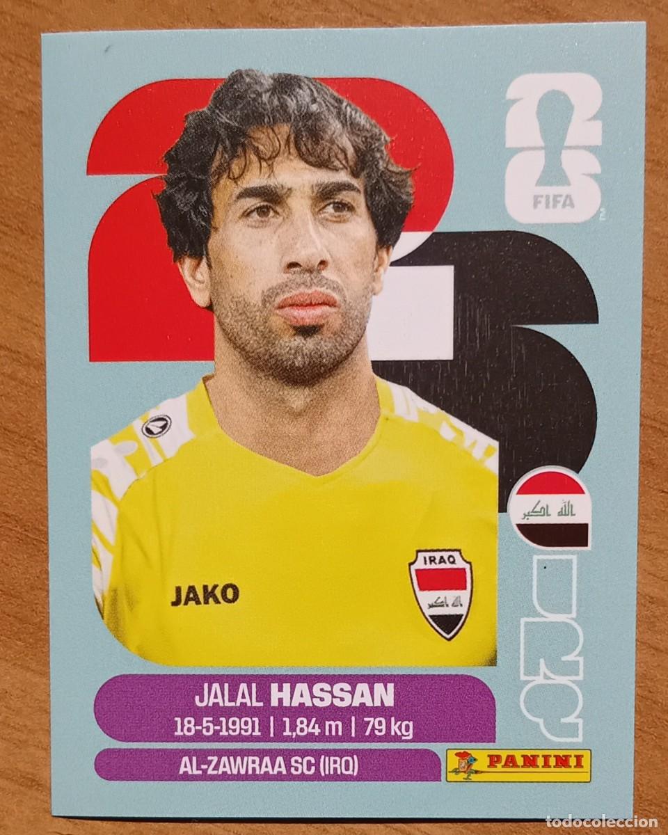 Cromos de F&uacute;tbol: Figurina Panini 2026 Cromo World Cup Usa Mundial 2026 Jalal Hassan Iraq n IRQ 2