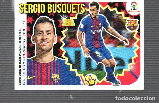 Cromos de F&uacute;tbol: CROMO DE FUTBOL LA LIGA 2018/19 EDITOR ESTE Y PANINI FC. BARCELONA N&ordm; 7 B DIGNE