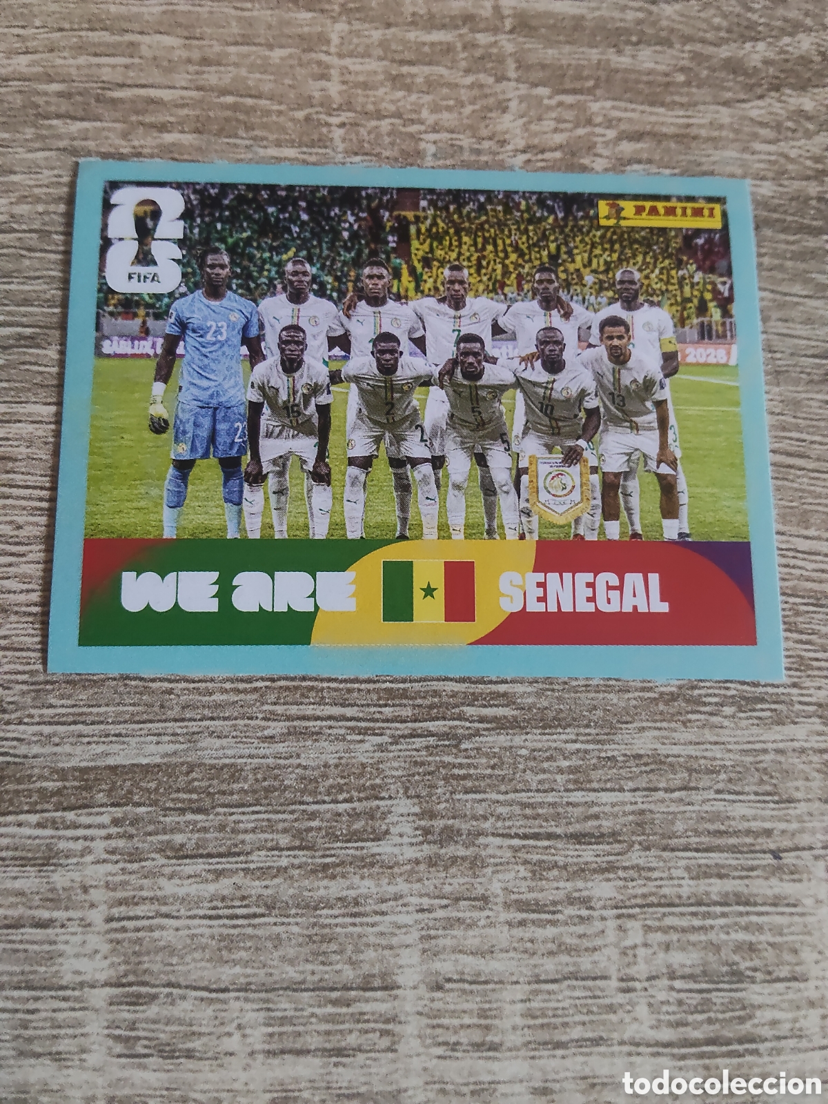 Cromos de F&uacute;tbol: Panini mundial 2026 SEN 13 alineaci&oacute;n Senegal