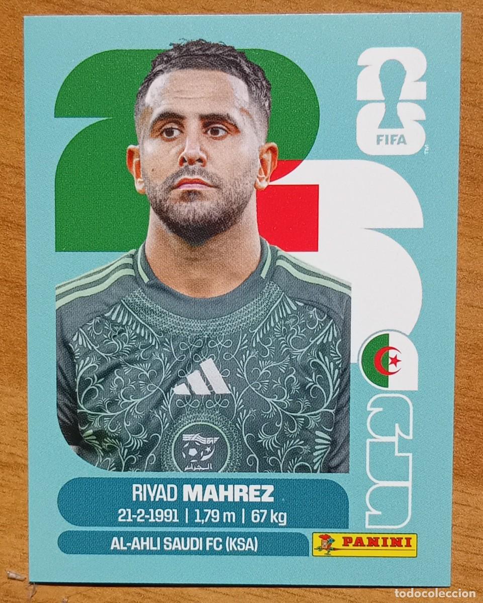 Cromos de F&uacute;tbol: Figurina Panini 2026 Cromo World Cup Usa Mundial 2026 Riyad Mahrez Algeria n ALG 15