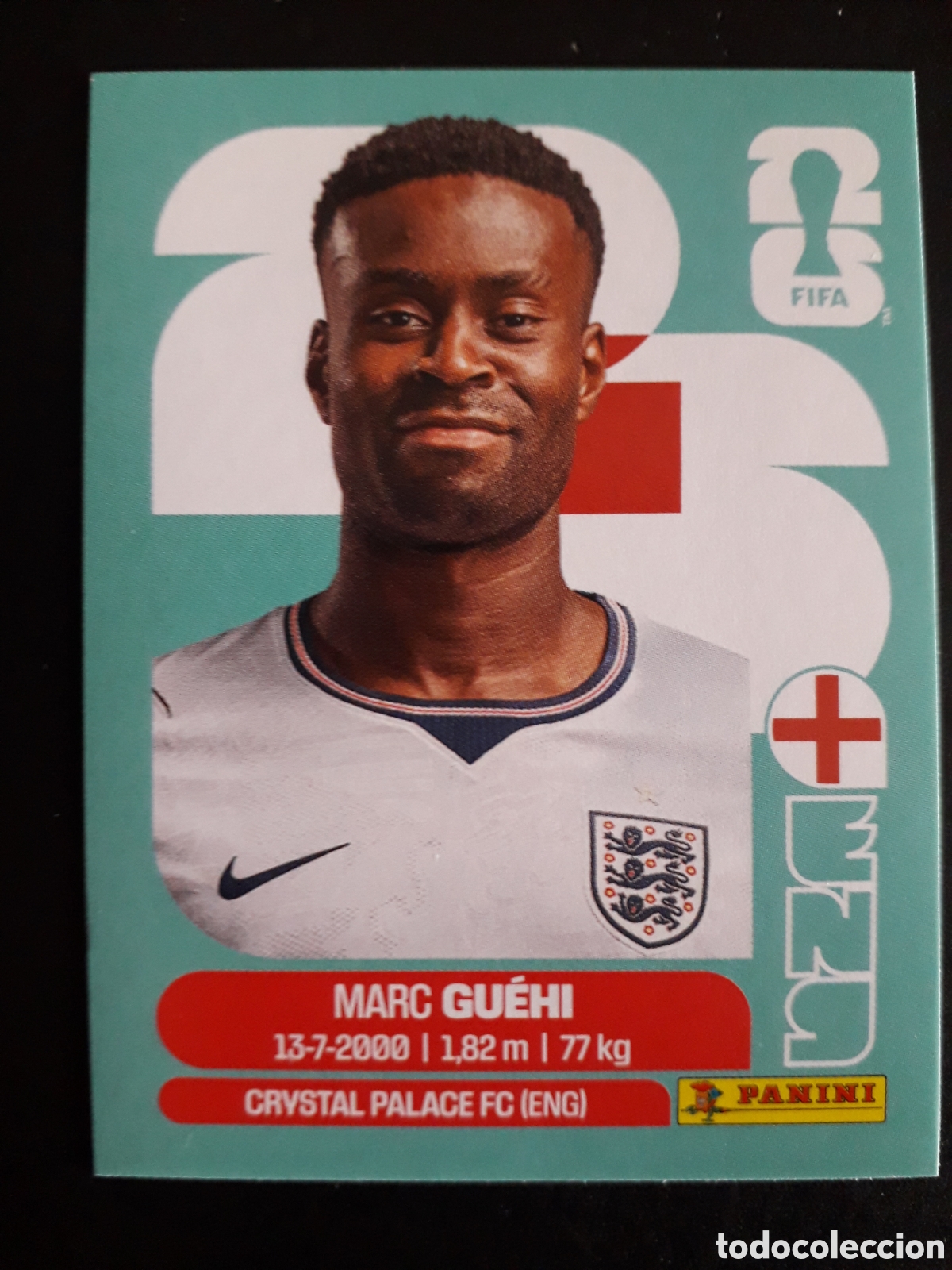 Cromos de F&uacute;tbol: GU&Eacute;HI INGLATERRA ENG 4 MUNDIAL F&Uacute;TBOL 2026 FIFA WORLD CUP PANINI SIN PEGAR PEDIDO M&Iacute;NIMO 3&euro;
