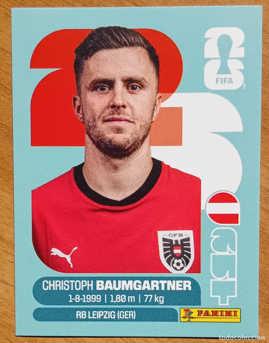 Cromos de F&uacute;tbol: Figurina Panini 2026 Cromo World Cup Usa Mundial 2026 Cristoph Baumgartner Austria n AUT 18