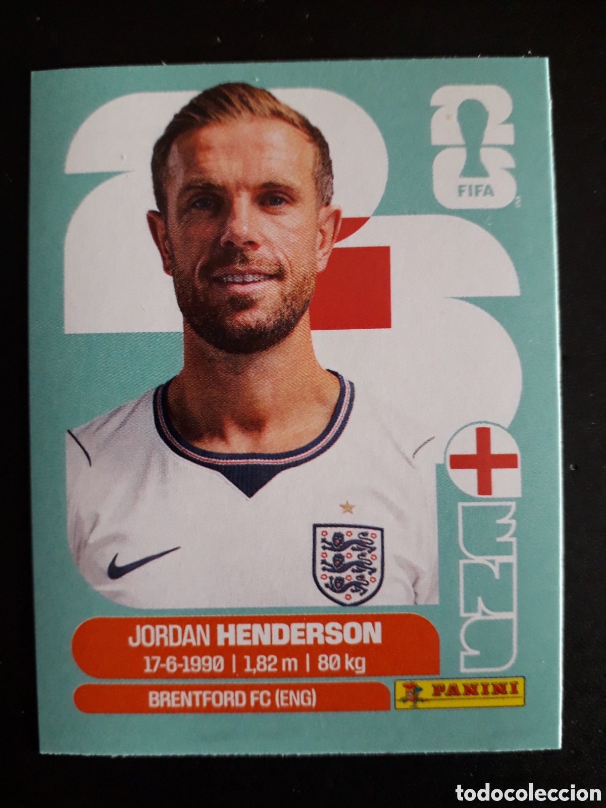 Cromos de F&uacute;tbol: HENDERSON INGLATERRA ENG 9 MUNDIAL F&Uacute;TBOL 2026 FIFA WORLD CUP PANINI SIN PEGAR PEDIDO M&Iacute;NIMO 3&euro;