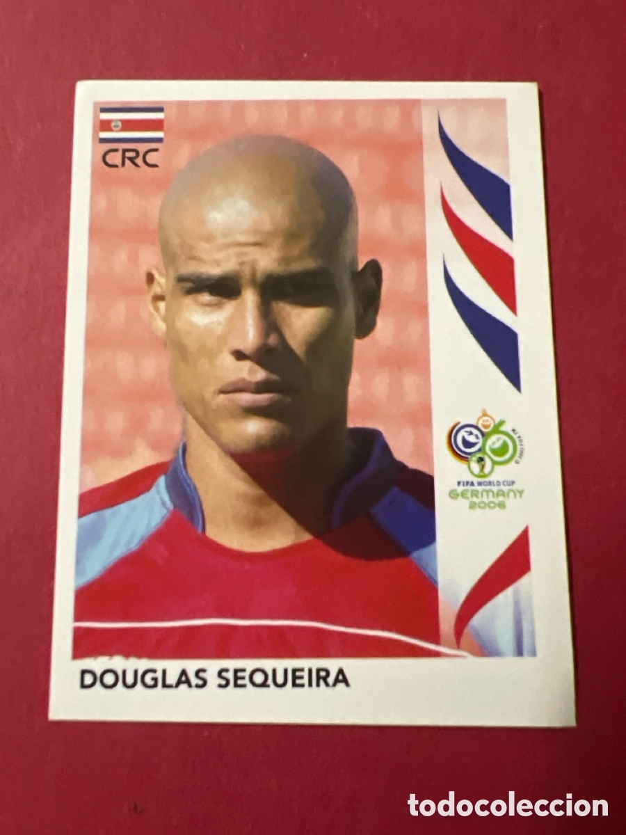Cromos de F&uacute;tbol: C1708. CROMO n&ordm; 43 DOUGLAS SEQUEIRA COSTA RICA FIFA WORLD CUP GERMANY 2006.