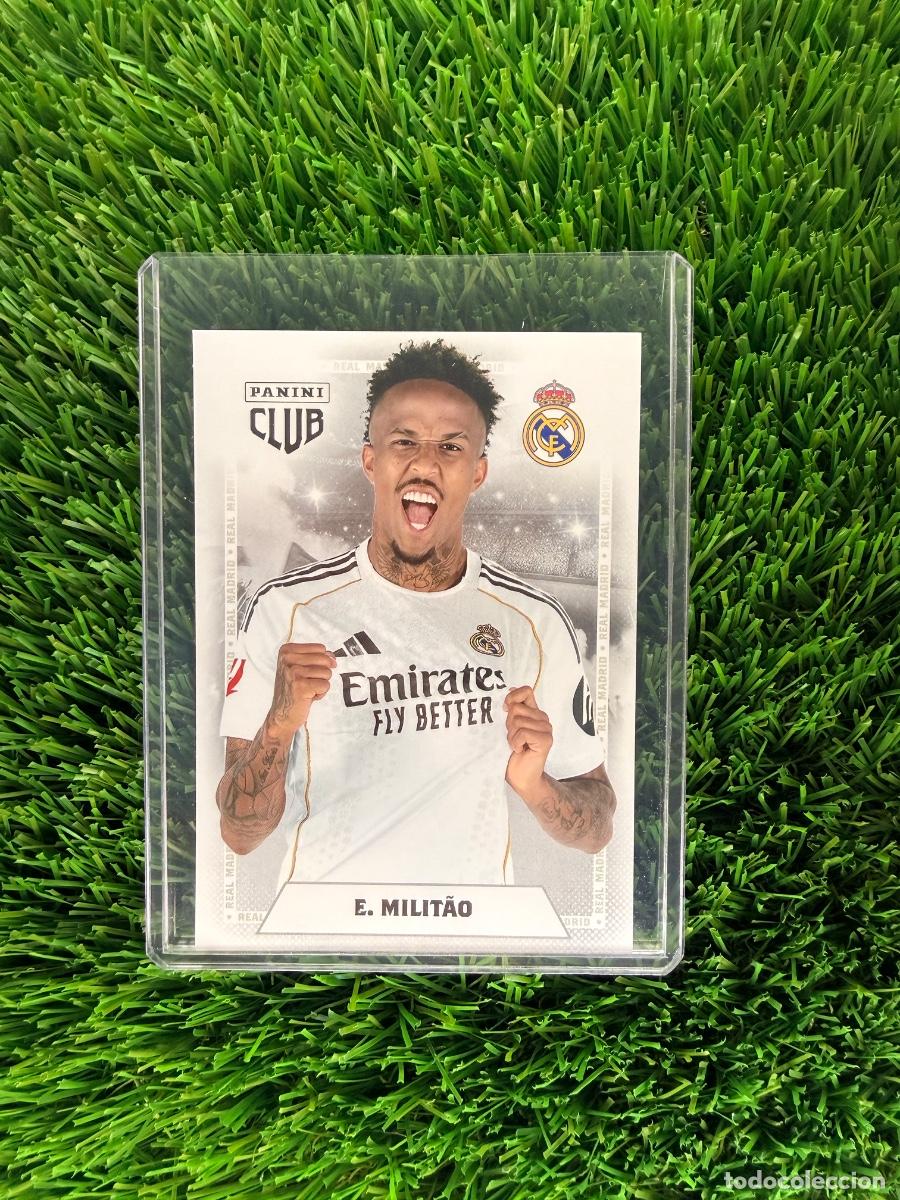 Cromos de F&uacute;tbol: N&ordm; 10 Militao ADN Real Madrid CF Panini Club Real Madrid CF 25 26