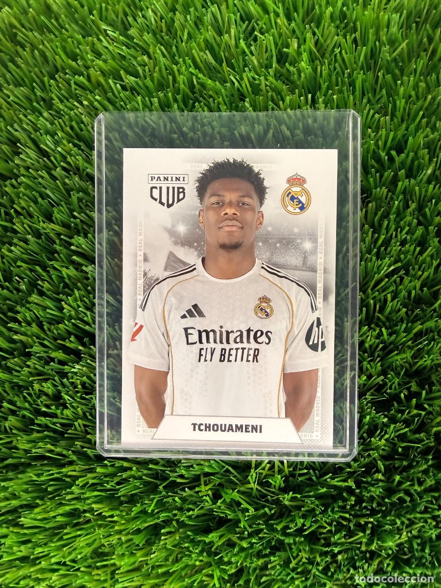 Cromos de F&uacute;tbol: N&ordm; 18 Tchouam&eacute;ni ADN Real Madrid CF Panini Club Real Madrid CF 25 26