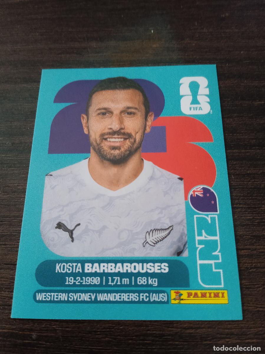 Cromos de F&uacute;tbol: Cromo Mundial Futbol 2026 Panini canada usa Mexico Nueva Zelanda Kosta barbarouses NZL 20