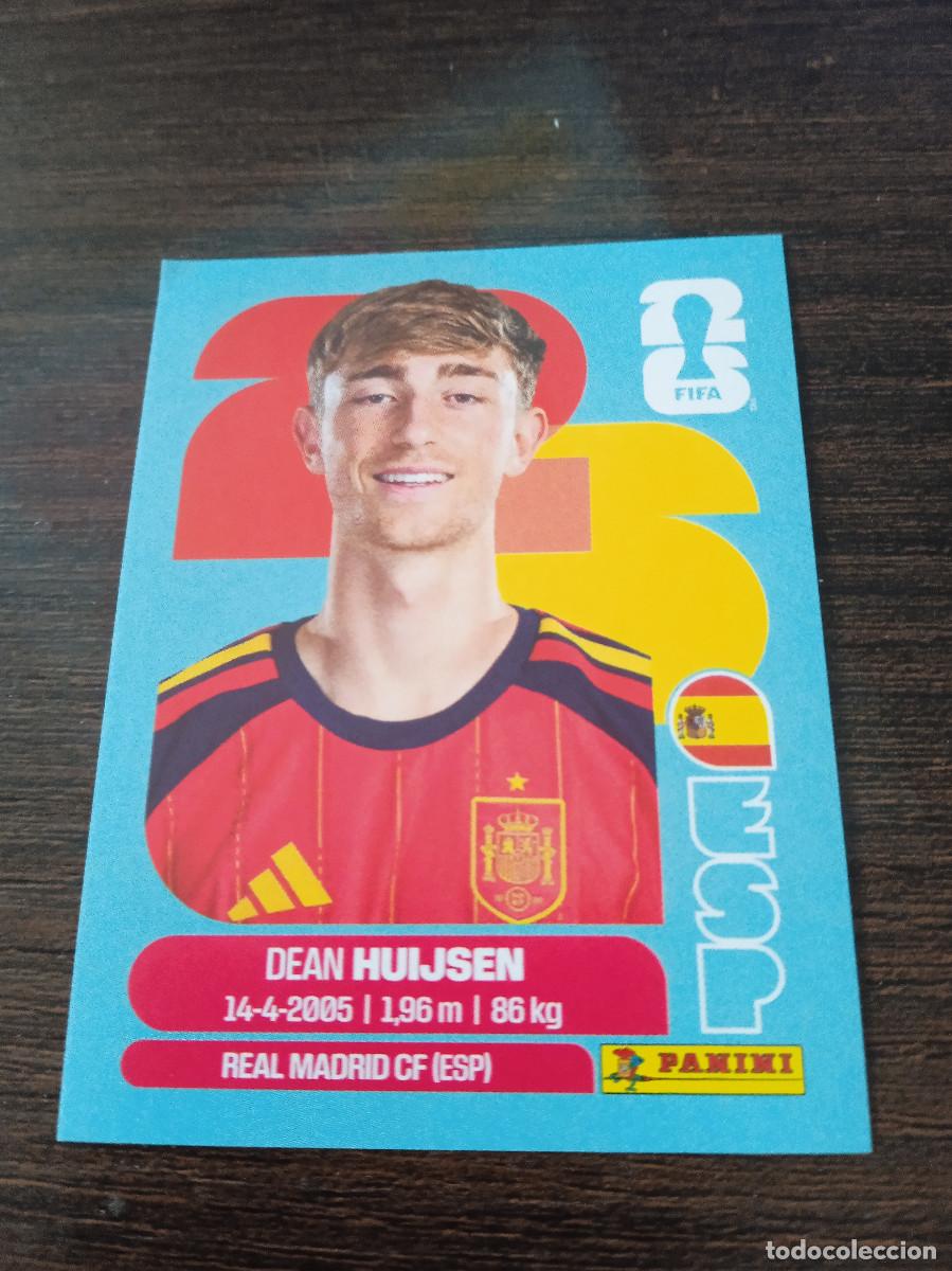 Cromos de F&uacute;tbol: Cromo Mundial Futbol 2026 Panini canada usa Mexico Espa&ntilde;a Dean Huijsen ESP 5