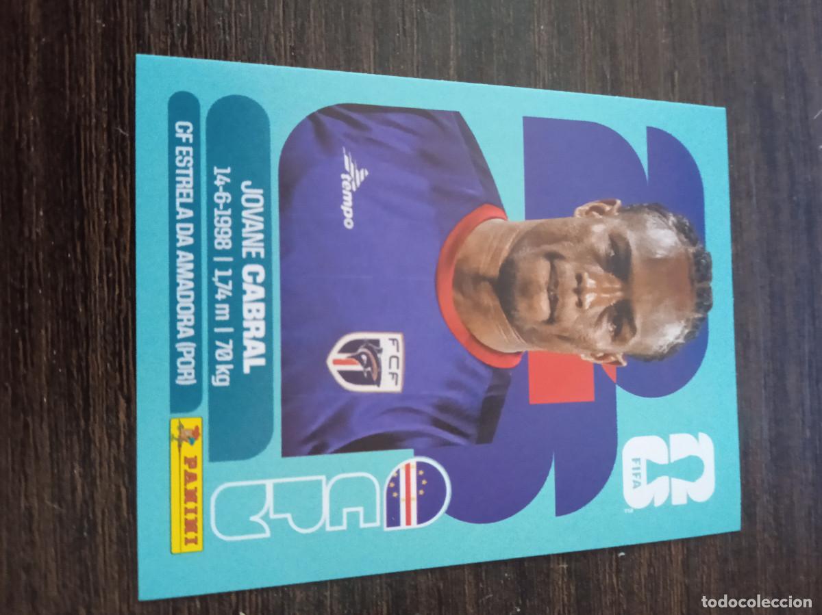 Cromos de F&uacute;tbol: Cromo Mundial Futbol 2026 Panini canada usa Mexico cabo verde Jovane cabral CPV 16