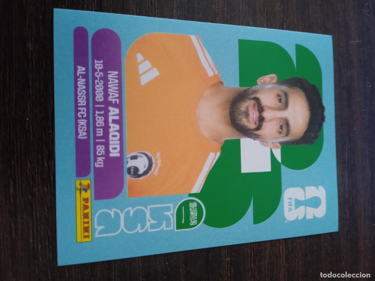 Cromos de F&uacute;tbol: Cromo Mundial Futbol 2026 Panini canada usa Mexico Arabia Saudi nawf Alaqidi KSA 2