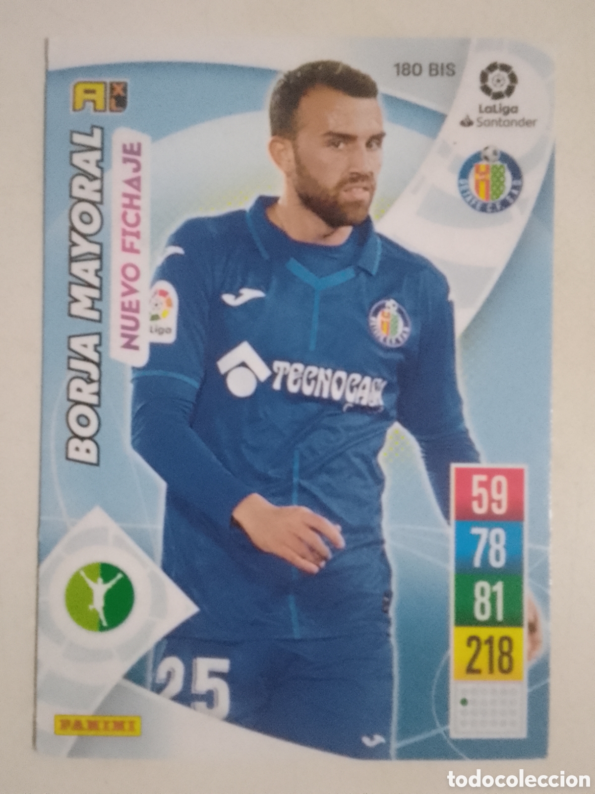 Cromos de F&uacute;tbol: Adrenalyn XL 2021-22 n&deg; 180 BIS Borja Mayoral &bull; Getafe. NUEVO FICHAJE.